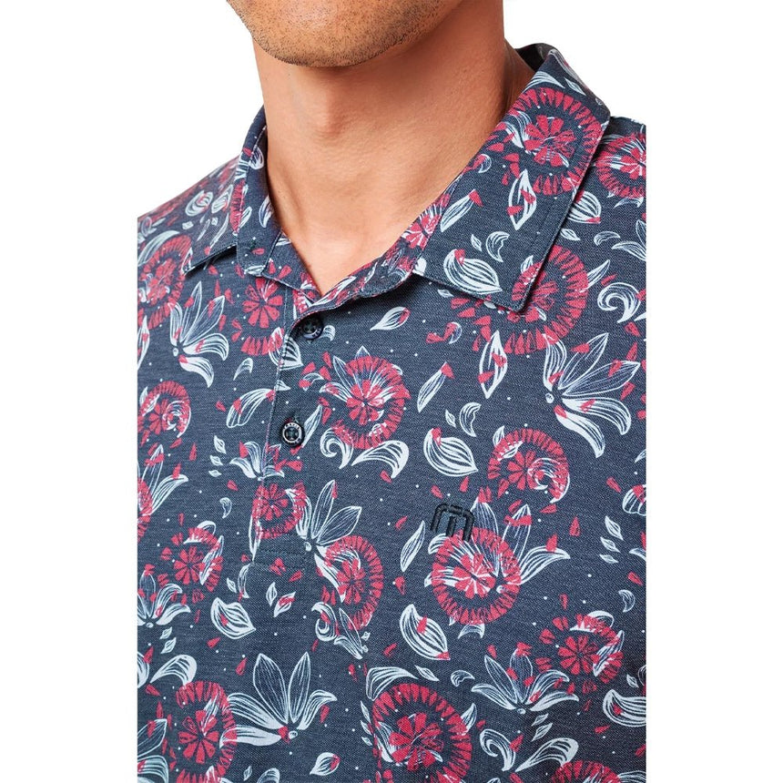 Travis Mathew Featherweight Flourish Golf Polo