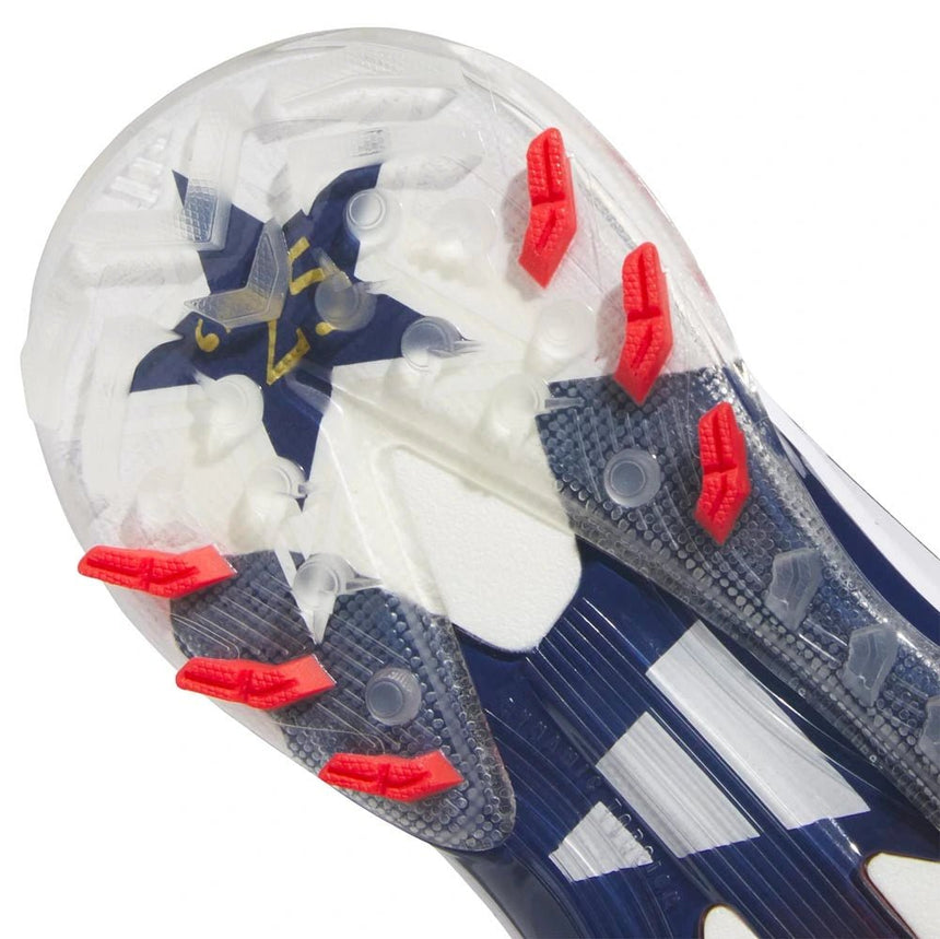 White/Dark Blue/Red