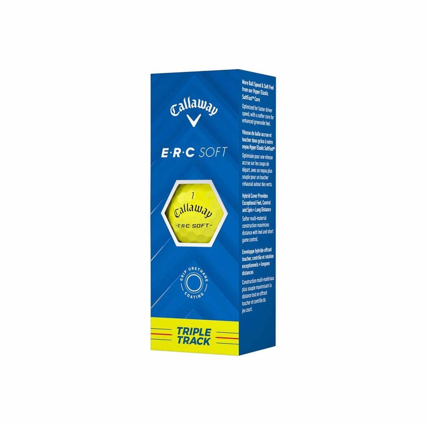 Callaway ERC Soft Golf Balls - Yellow
