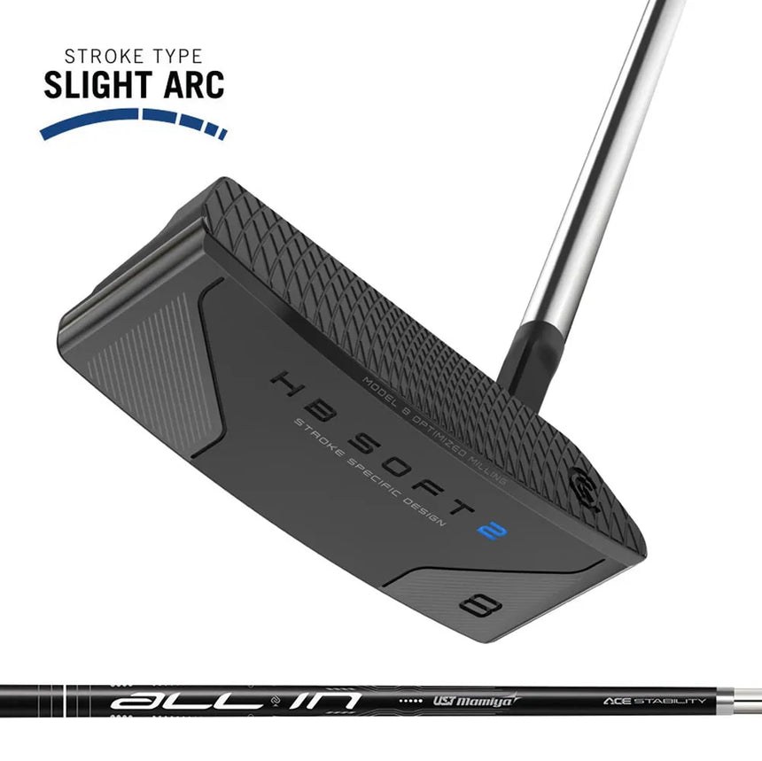 Cleveland Huntington Beach Soft 2 #8S Black Putter