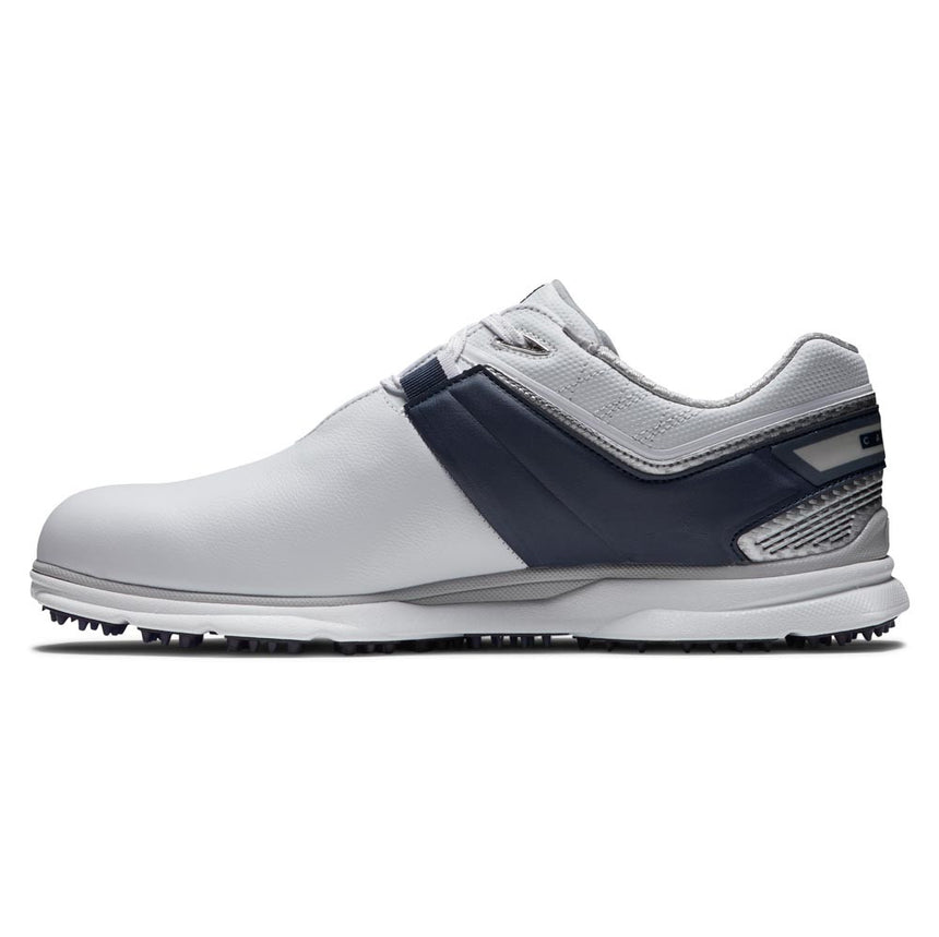 White Navy Silver