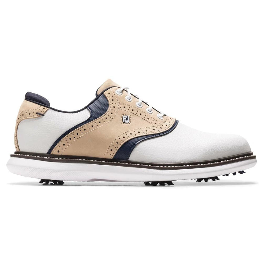 White/Tan/Navy