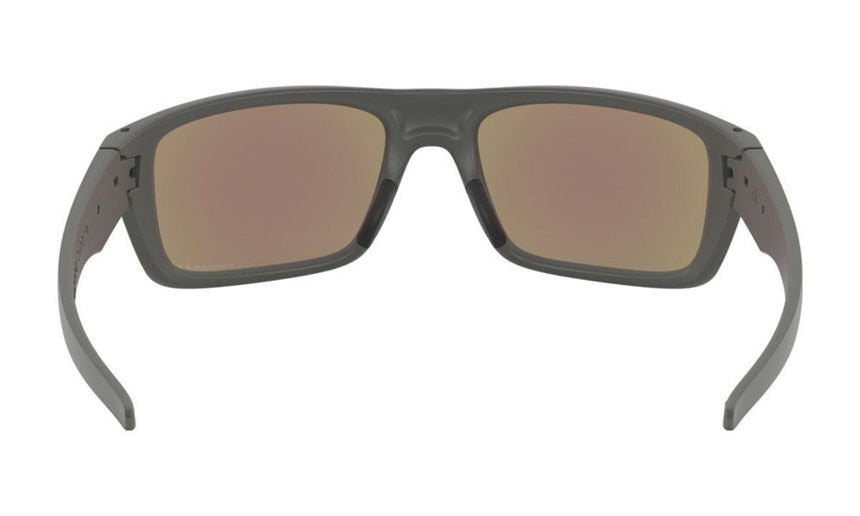 Oakley Drop Point Sunglasses - Matte Dark Grey/Prizm Sapphire Polarized