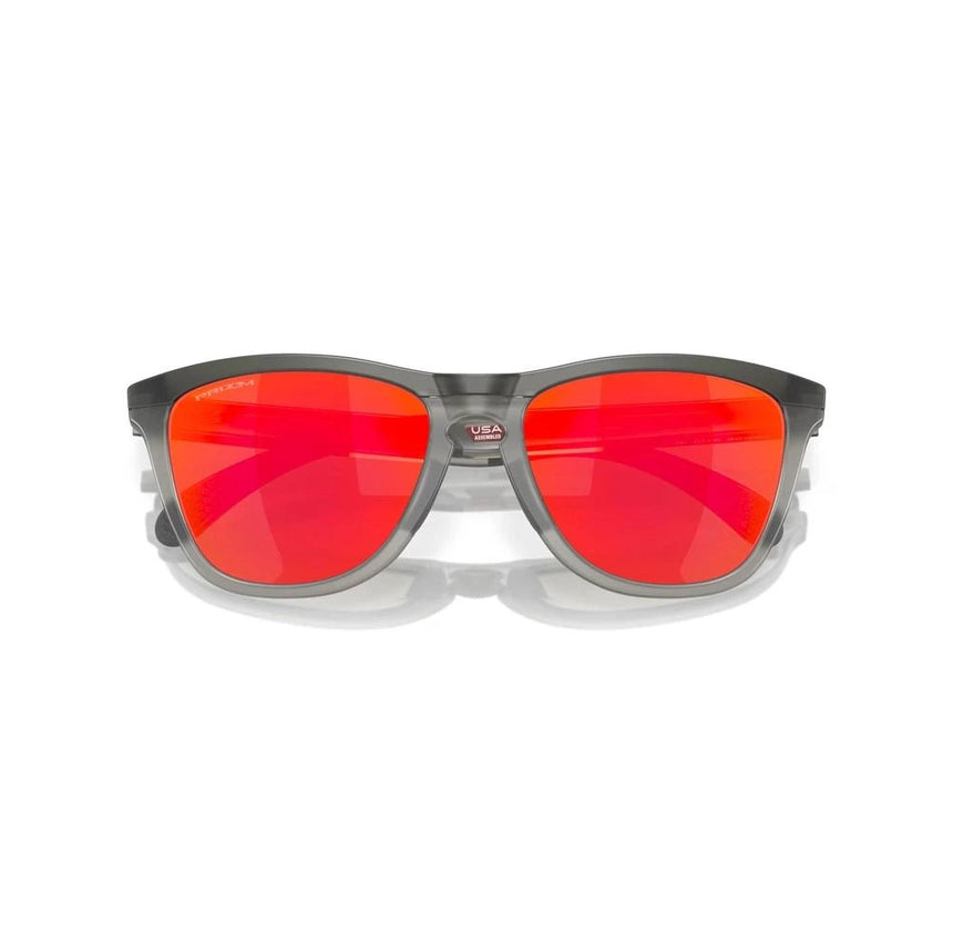 Oakley Frogskins Range Sunglasses - Matte Grey Smoke/Grey Ink/Prizm Ruby