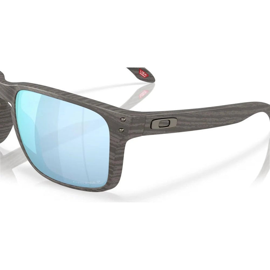 Oakley Holbrook XXL Sunglasses - Woodgrain/Deep Water Polarized