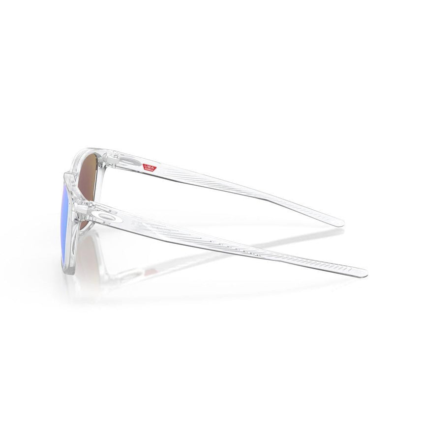 Oakley Ojector Sunglasses - Polished Clear/Prizm Sapphire