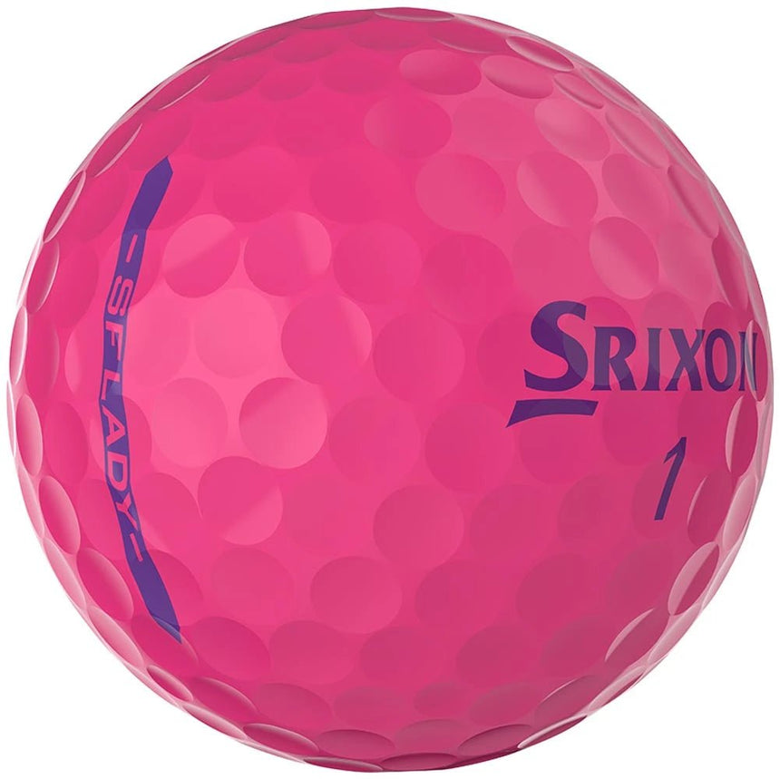 Srixon Soft Feel Lady Golf Balls - Passion Pink