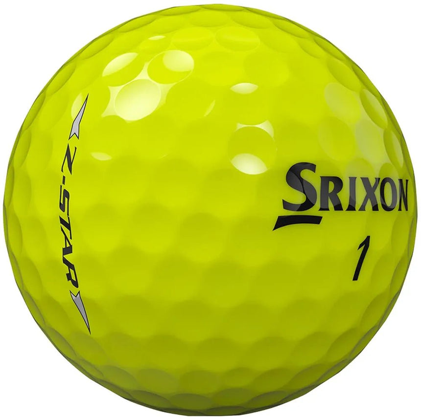 Srixon Z-Star Golf Balls - Tour Yellow