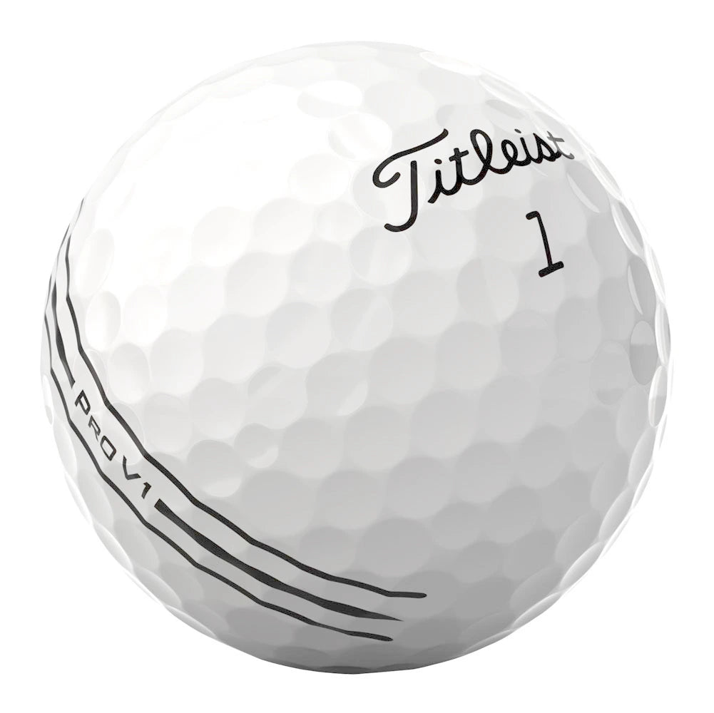 Titleist Pro V1 AIM Enhanced Alignment Personalized Golf Balls
