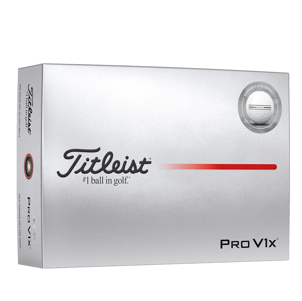 Titleist Pro V1x AIM Enhanced Alignment Personalized Golf Balls