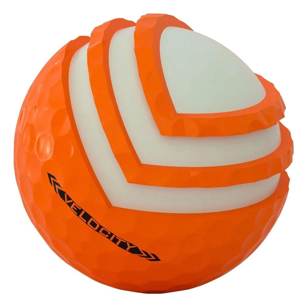 Titleist Velocity Matte Orange Personalized Golf Balls