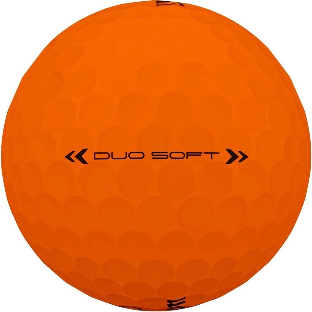 Wilson DUO Soft Orange Personalized Golf Balls