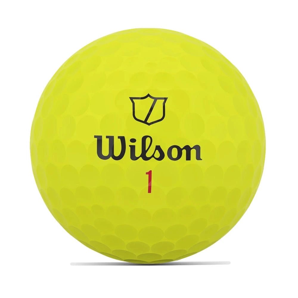 Wilson Staff Model X Yellow Personalized Golf Balls