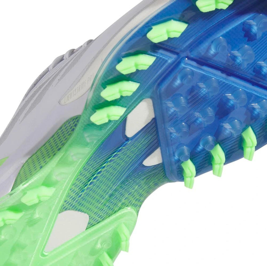 White/Silver/Lime Burst