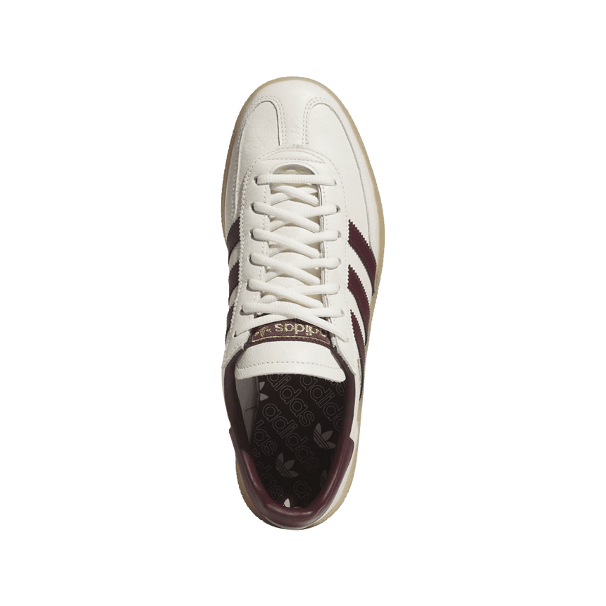 Off White/Maroon/Gum