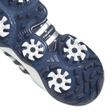 White Navy Silver