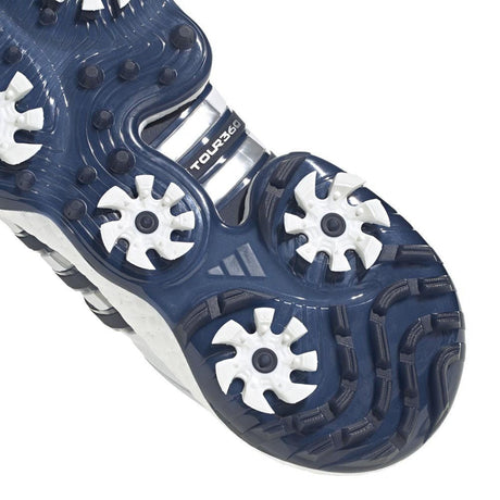 White Navy Silver