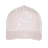 Pink White - Bad Birdie "Bad" Rope Hat