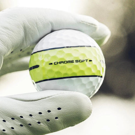 Callaway Chrome Soft 360 Stripe Golf Balls - Yellow