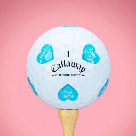 Callaway Chrome Soft Golf Hearts Golf Balls