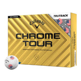 Callaway Chrome Tour TruTrack USA Golf Balls - 2024