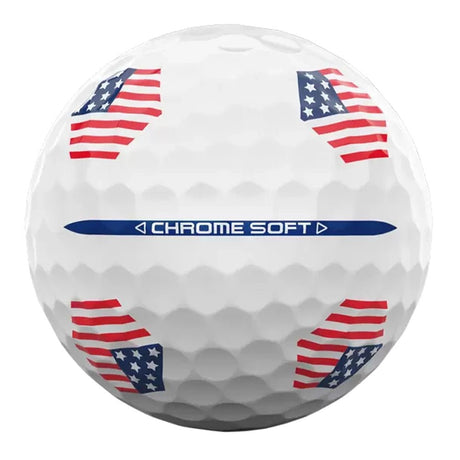 Callaway Chrome Soft TruTrack USA Golf Balls - 2024