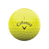 Callaway Chrome Tour Golf Balls - Yellow - 2024