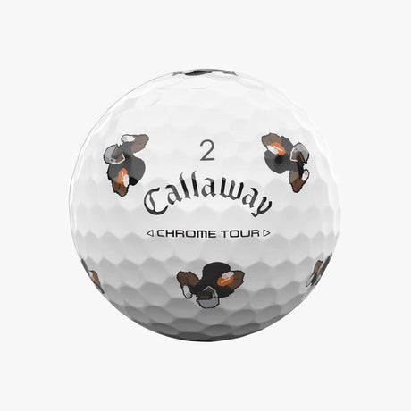 Callaway Chrome Tour Retro Football Golf Balls