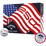 Callaway Chrome Tour 360 Stripe Golf Balls - USA