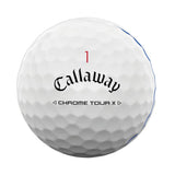 Callaway Chrome Tour X Triple Track Golf Balls - 2024 - Holiday Double Dozen