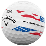 Callaway Chrome Tour X 360 Stripe Golf Balls - USA