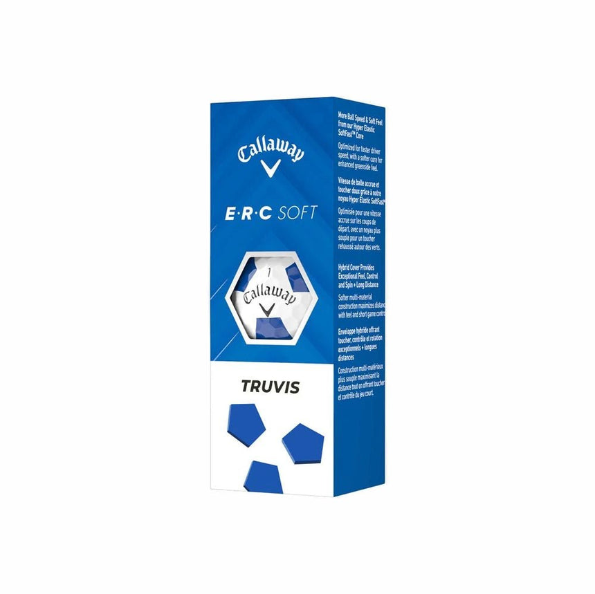 Callaway ERC Soft Truvis Golf Balls - Blue