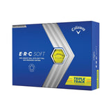 Callaway ERC Soft Triple Track Golf Balls - Yellow - 2023