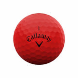 Callaway Supersoft Golf Balls - Matte Red