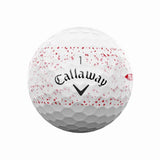 Callaway Supersoft Splatter 360 Golf Balls - Red