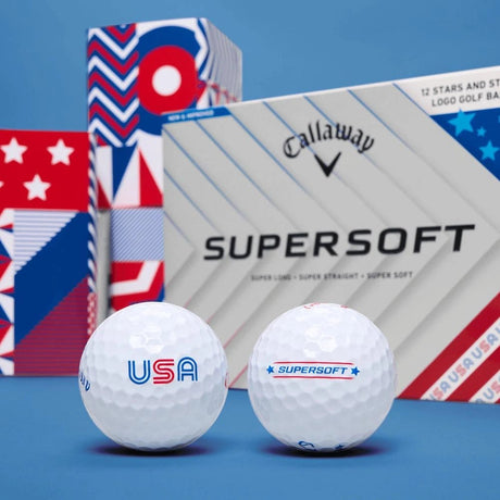 Callaway Supersoft Stars & Stripes Golf Balls