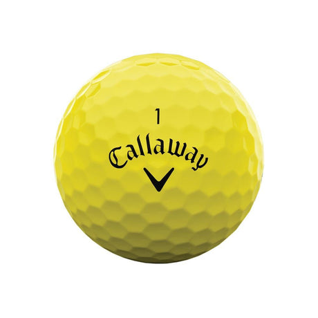 Callaway Warbird Golf Balls - Yellow - 2023