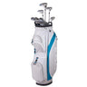 Silver/Blue
