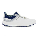 White Silver Metallic Blue Depths