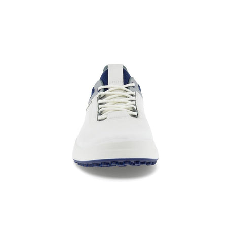 White Silver Metallic Blue Depths