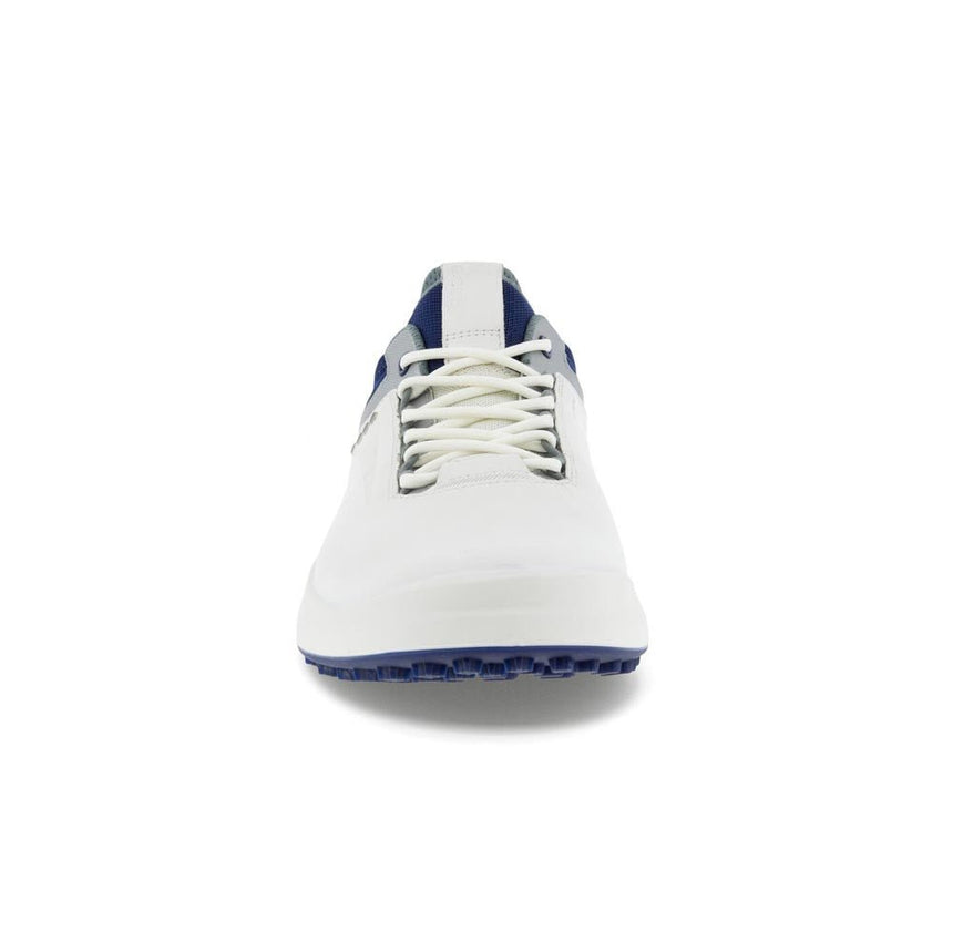 White Silver Metallic Blue Depths