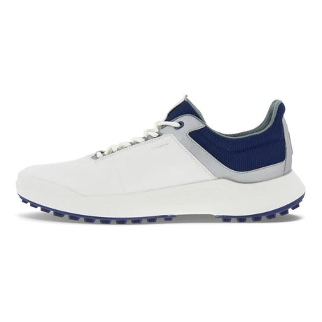 White Silver Metallic Blue Depths