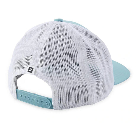 Teal/White