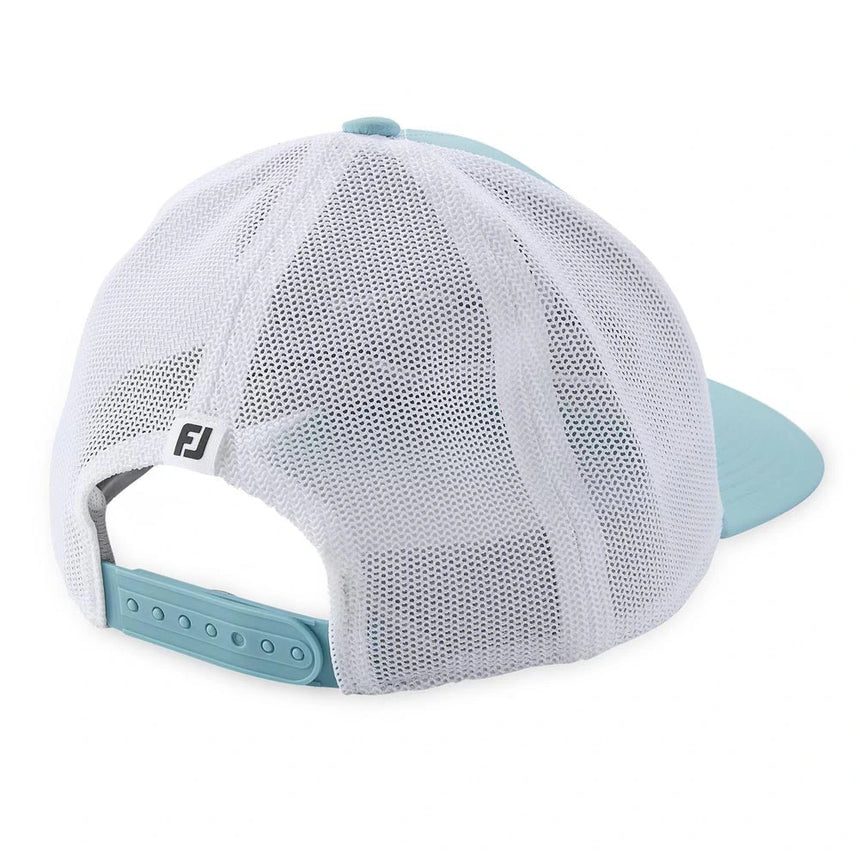 Teal/White
