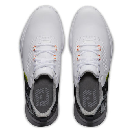 White Black Orange