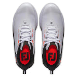 White/Black/Coral