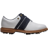 White/Harris Tweed Navy