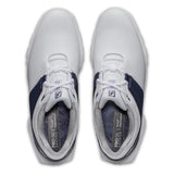 White Navy Silver