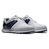 White Navy Silver