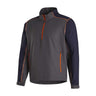 Charcoal Navy Orange